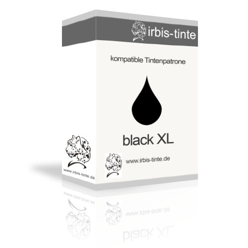 Tintenpatrone kompatibel für brother Geräte LC-427BK XL, LC427BK XL, schwarz, XL-Füllmenge