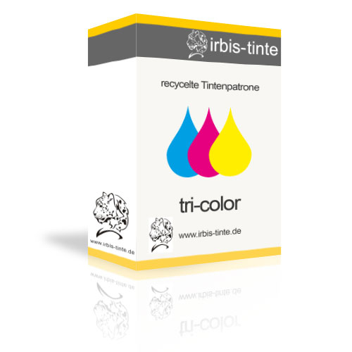 recycelte Tintenpatrone für HP Drucker: HP301 C, tri-color (C, M, Y), original, XL-Füllmenge